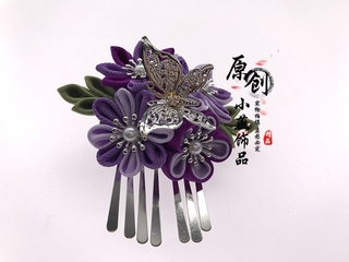 Kẹp tóc kiểu Kimono phong cách Nhật Bản