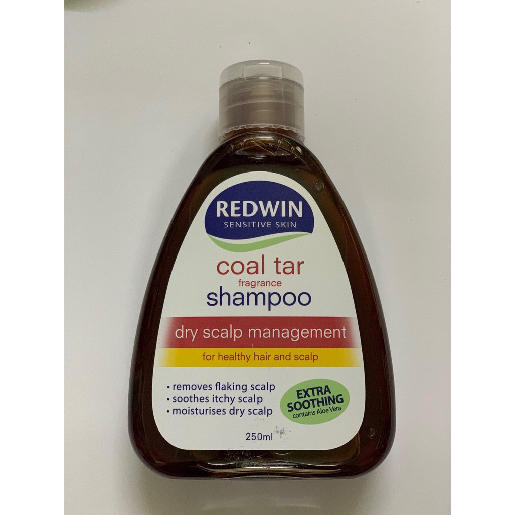 Dầu gội Trị Gàu Redwin Coal Tar Fragrance Shampoo 250ml - Úc