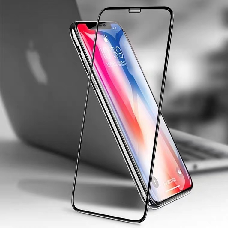Kính Cường Lực Viền Cong Bảo Vệ Toàn Màn Hình Cho iPhone SE 2020 11 Pro MAX X XS MAX XR 7 8 6 6s Plus 6 6sPlus 7PLUS SE 2020