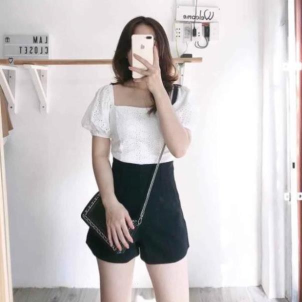 FreeShip $  QUẦN SOOC NỮ CẠP CAO [FREE SHIP 50k] chất tuyết mưa khoá sau