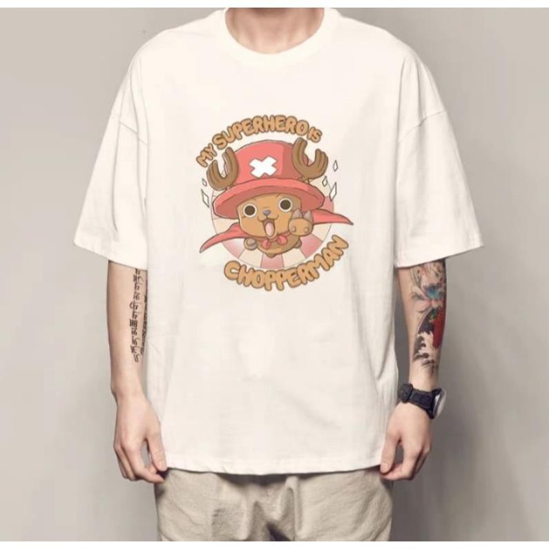Áo Phông Form Rộng Chopper One Piece Cực HOT