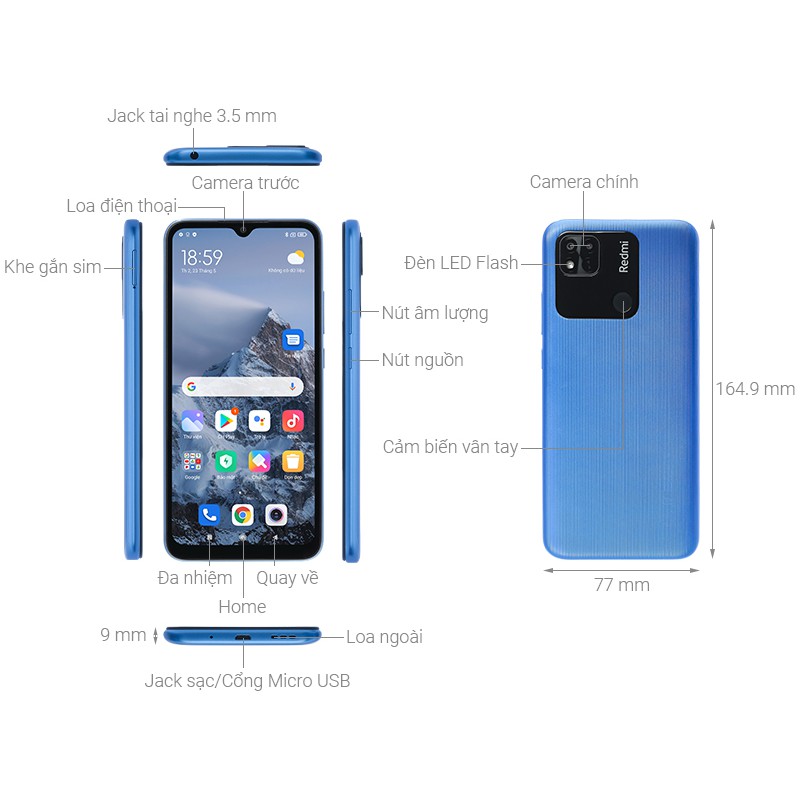 Điện thoại Xiaomi Redmi 10A 3GB/64GB