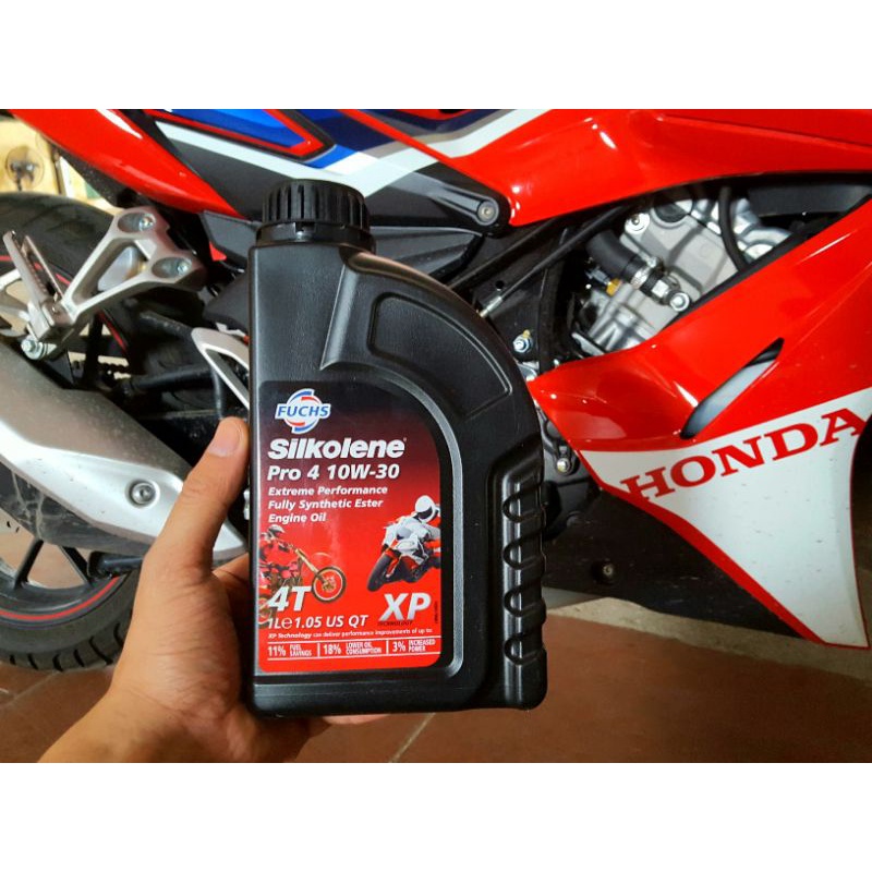 Nhớt Fuchs 10W30 Ester cao cấp cho Honda Winner - CBR