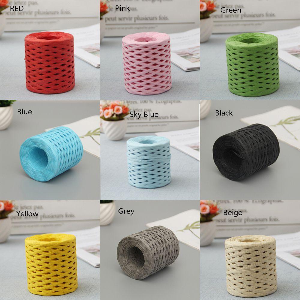 LEISURE Cuộn Dây Bện Dài 200m Dùng Để Quấn Nón Len