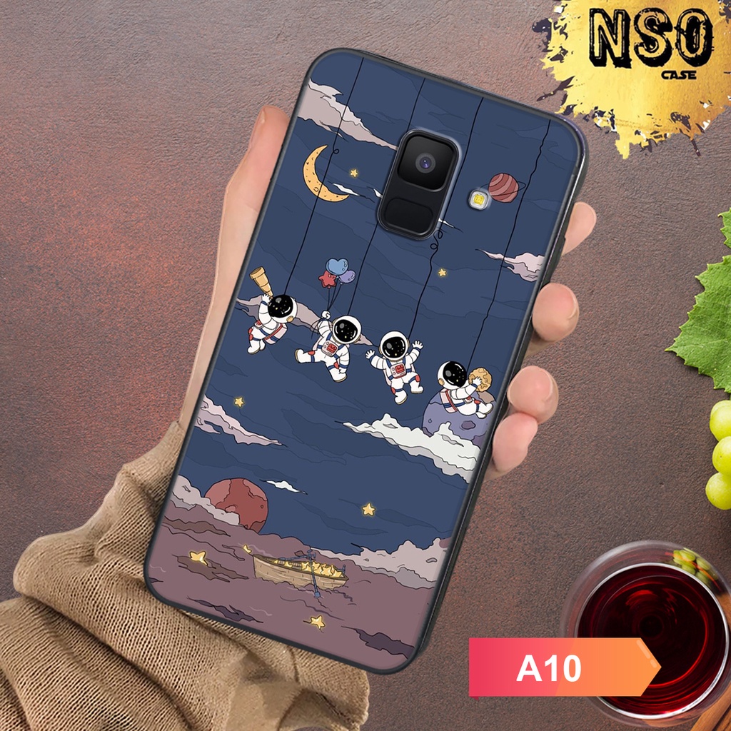 [ FREESHIP 50K ] Ốp Samsung A6 2018 - Samsung A8 2018 - Samsung A8 Plus In Hình Phi Hành Gia Siêu Chất