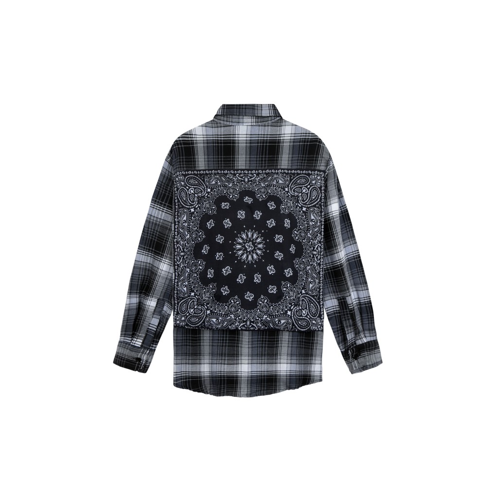 Áo Sơ Mi Flannel Khăn Badana Sọc Đen | BigBuy360 - bigbuy360.vn