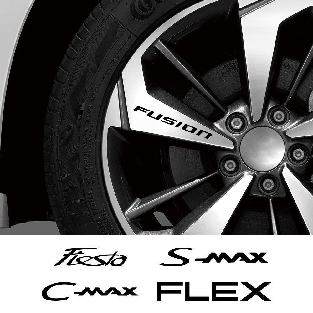 Miếng Dán Logo Trang Trí Thân Xe Hơi Ford C-Max Expedition Fiesta Fusion Figo Flex Galax