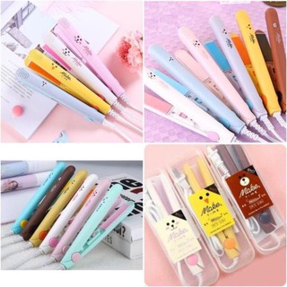 [HuHa Sỉ] Máy Ép Tóc Mini MakeTime, Máy Là Tóc Mini, Máy Uốn Tóc Mini