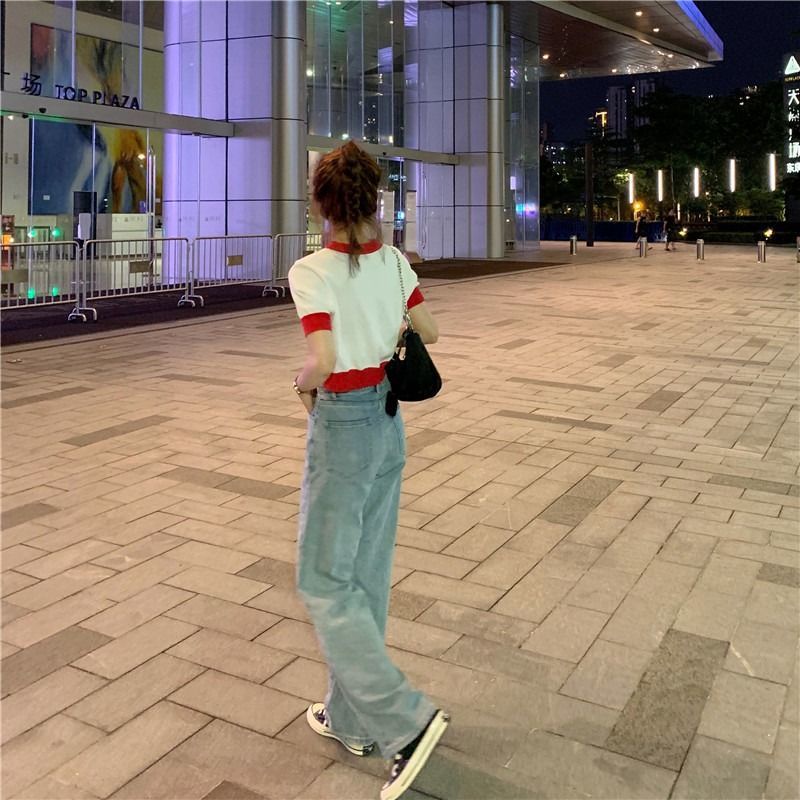 Áo Sweater Ngắn Tay In Hình Gấu Thời Trang Cho Nữ