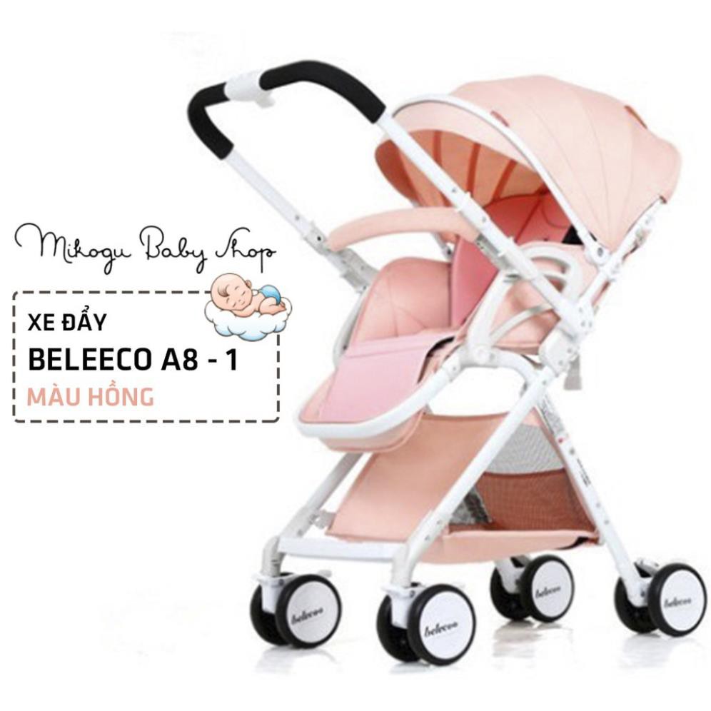 Xe đẩy 2 chiều BELECOO CHÍNH HÃNG cao cấp ❤️️ siêu nhẹ ❤️️ chịu lực cao ❤️️ nằm được từ sơ sinh
