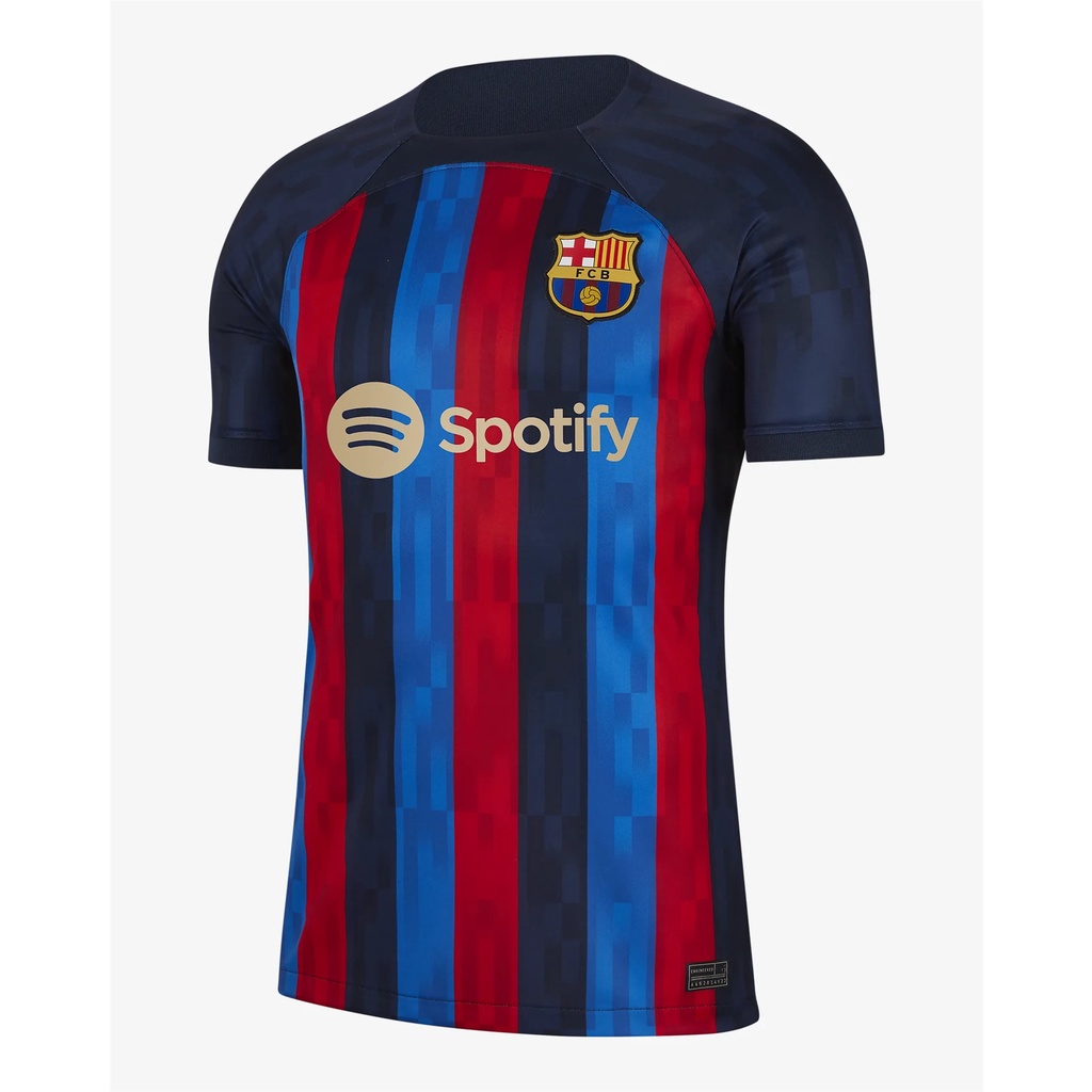 Áo Thun Đá Banh Tuyển Barcelona Sân Nhà 2022 / 23 / 24 Chất Lượng Cao Cho Nam