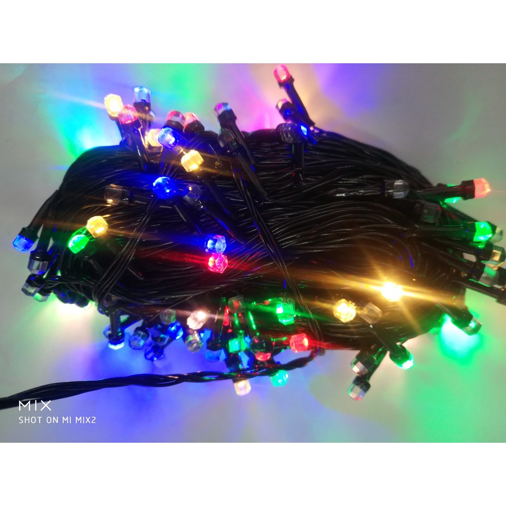Đèn led dây chớp nháy hình lục giác siêu cáng chất lượng , nhiều màu trang trí dài  50m 20m 10m