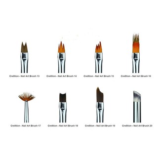 Cọ vẽ nail Art Cre8tion (20 mẫu cọ)
