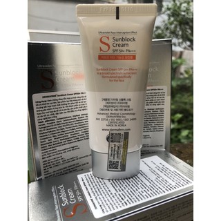 XẢ GIÁ GỐC - INBOX Kem chống nắng Dermafirm Sunblock Cream spf50+pa+++ cho mọi loại da dermafirmvn
