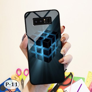 Ốp lưng kính Samsung Galaxy Note 8- hình 3D