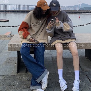 [N986]🦀🦀🦀 Áo SWE nỉ bông dày NEBRASKA (Có sẵn/ảnh thật)