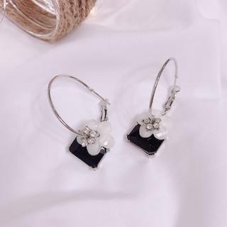 Mely - bông tai hoa pha lê 499