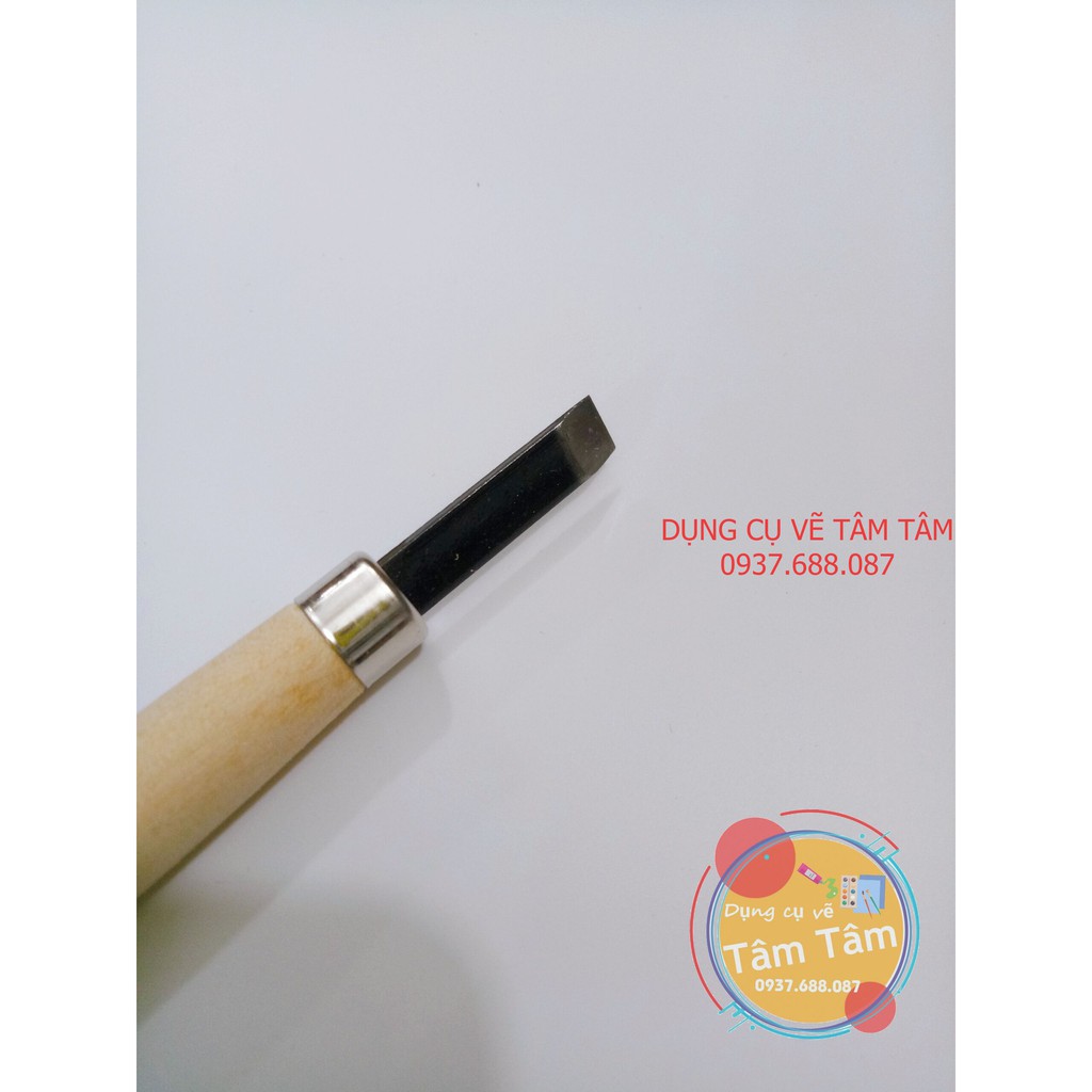 [ TÂM TÂM ]-Dao khắc gỗ khắc dưa-