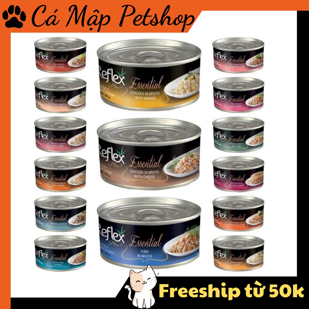 Pate cho mèo Reflex, Pate Reflex Plus cho mèo lon 70gr