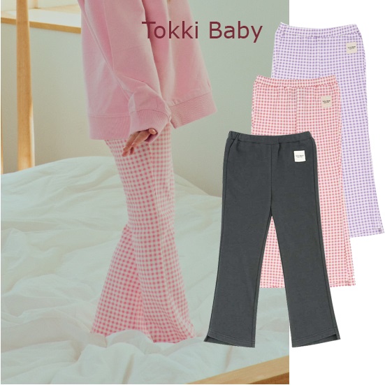 Quần cotton loe xuất Hàn cho bé gái QTO002