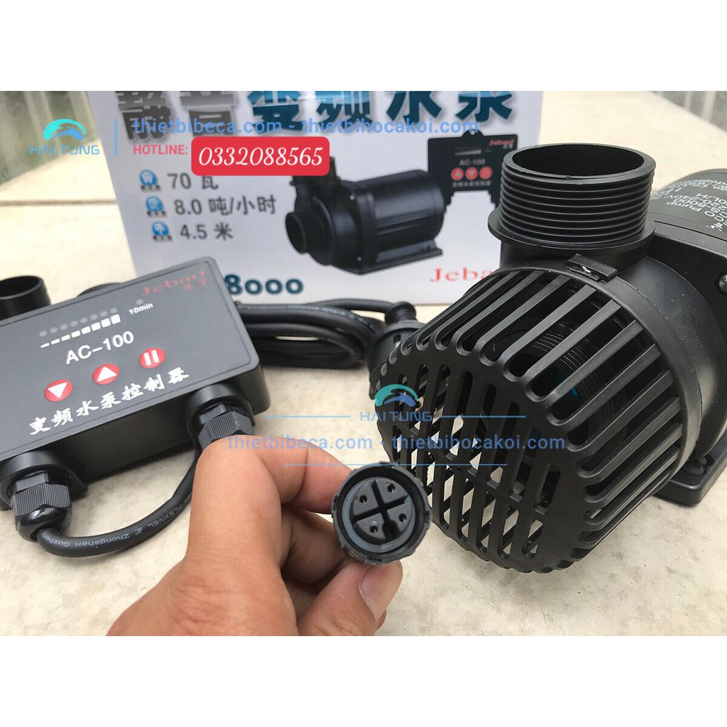 Bơm Jebao ACS, Máy bơm điều chỉnh lưu lượng ,Máy bơm bể cá, Bơm lọc, bơm tác hồ koi Jebao ACS