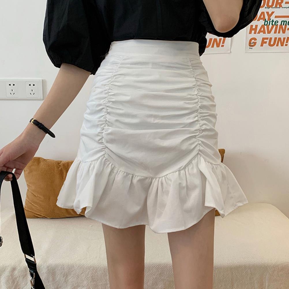 Chân váy đuôi cá nhún cạp cao có quần trong / chân váy ôm body ngắn chữ a lưng cao công sở  CV08 | BigBuy360 - bigbuy360.vn