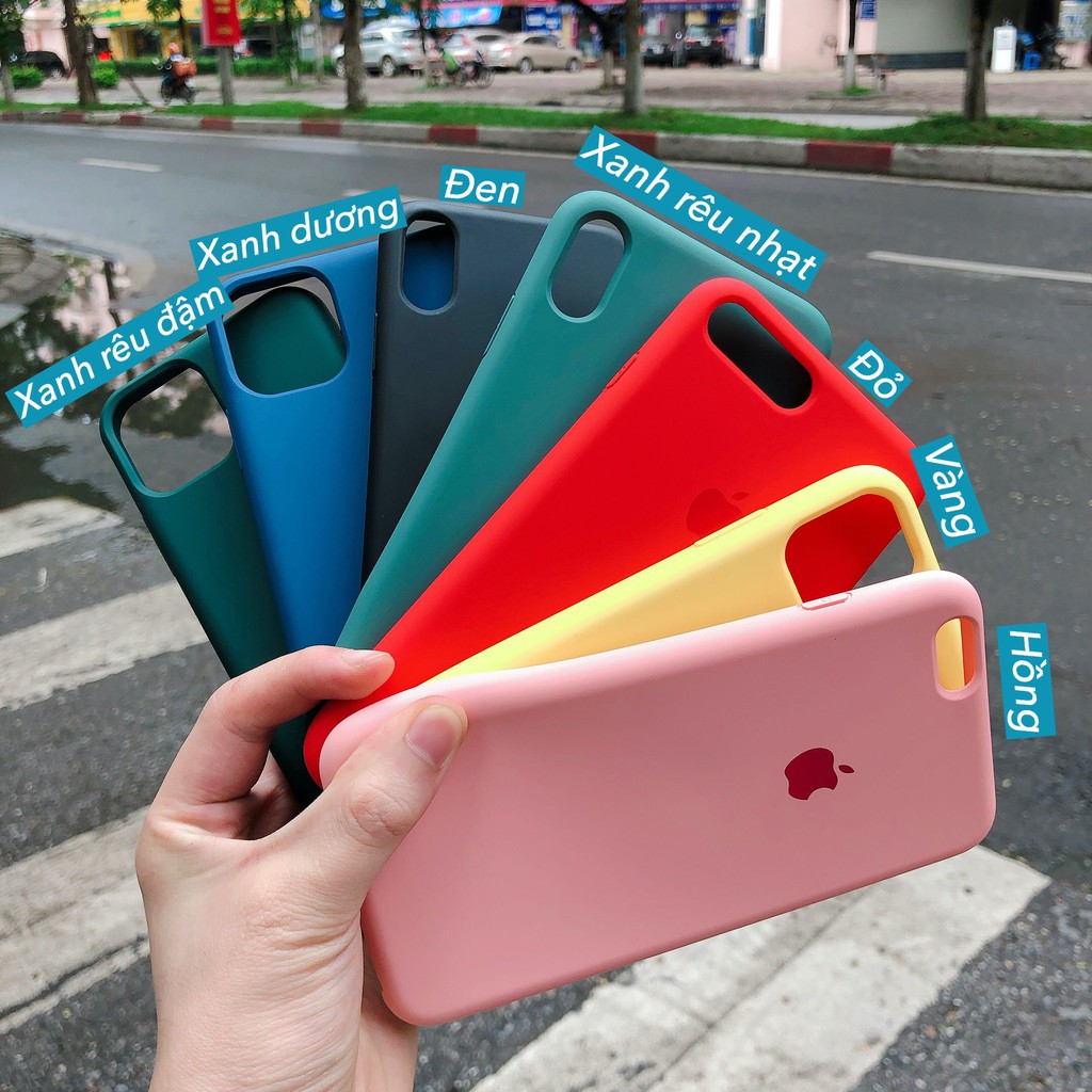 Ốp Onion táo full viền lót nỉ dẻo dành cho iPhone 7 8 7 Plus 8 Plus X Xs XsMax iPhone 11 11 Pro 11 Promax