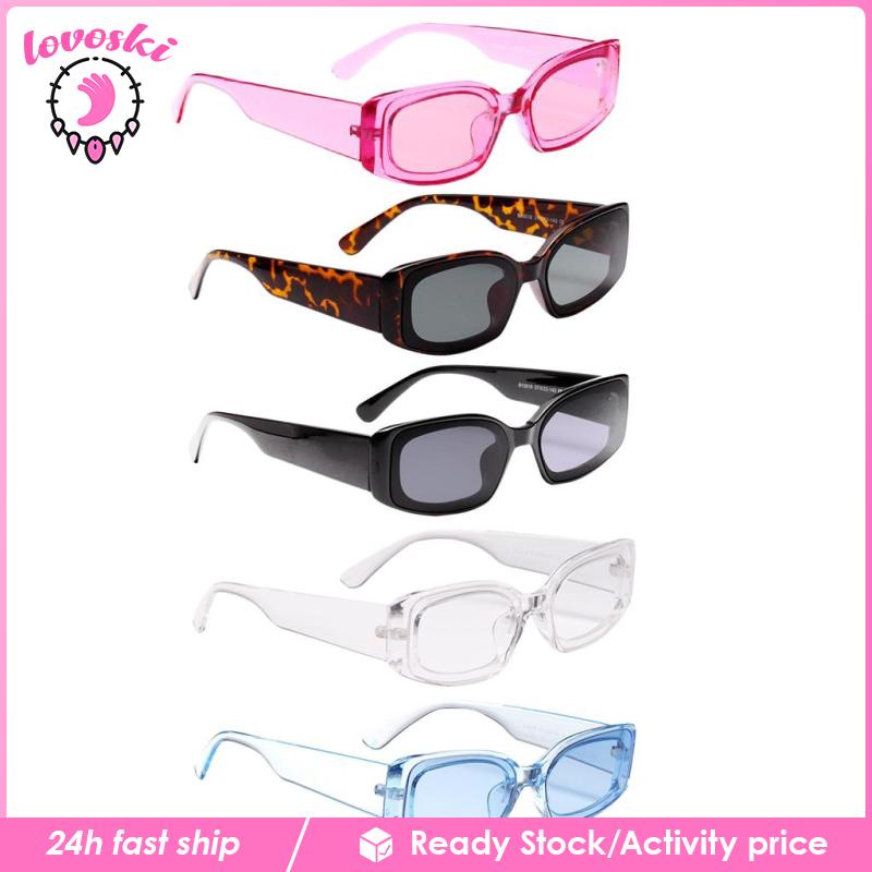 Kính Mát Màu Hồng Phong Cách Vintage Cho Nam Và Nữ