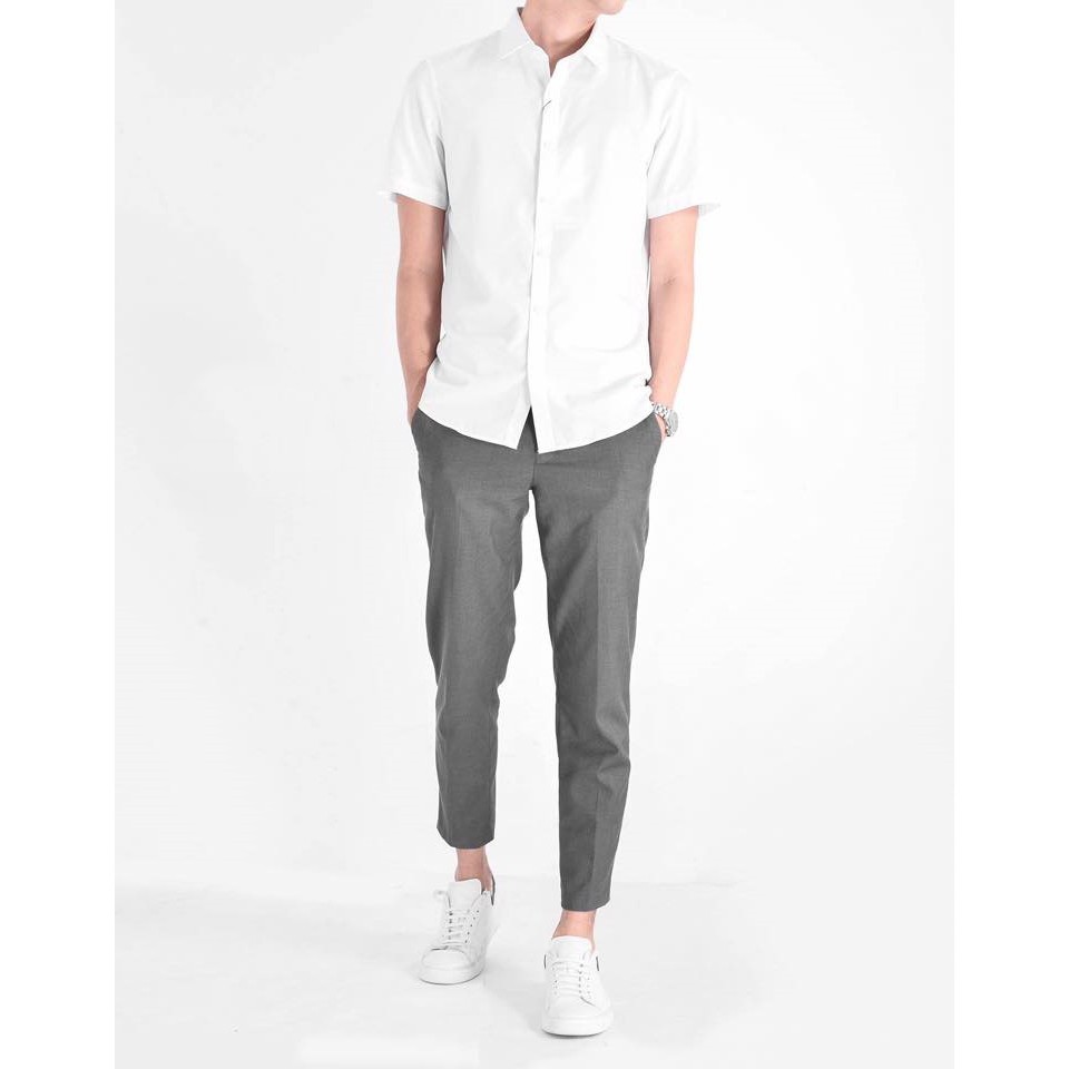 Áo sơmi tay ngắn | sơ mi modal cực mát siêu nhẹ  + sơmi  slimfit gọn người , lô sơ mi đẹp nhất chưa từng có tại shop ! | BigBuy360 - bigbuy360.vn