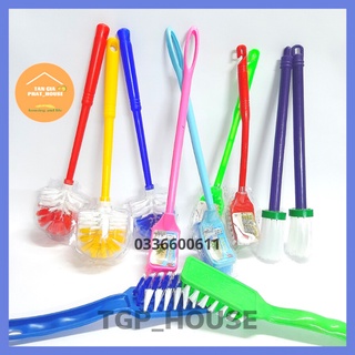 Dụng cụ cọ Toilet, Nhà vệ sinh, Chà Nhà Tắm bằng nhựa các loại