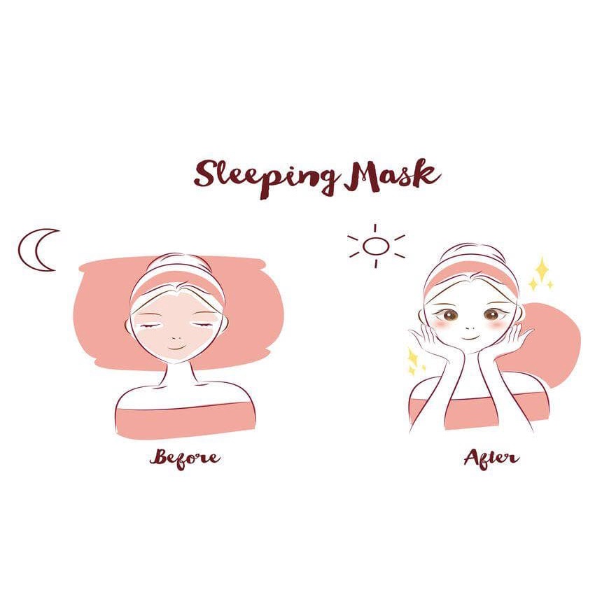 Mặt Nạ Ngủ Collagen Lô Hội 20 Gói Nâng Cơ Dưỡng Trắng Da Cấp Ẩm Giảm Mụn Mask Bioaqua Nội Địa Trung