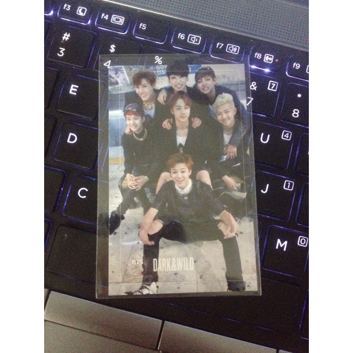 Card gr BTS album Dark&wild