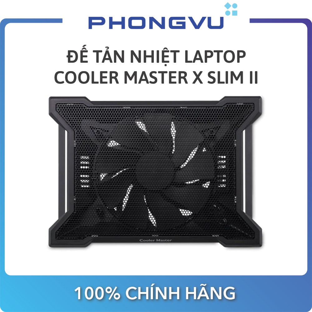 Đế tản nhiệt laptop Cooler Master CM X Slim II - Bảo hành 12 tháng