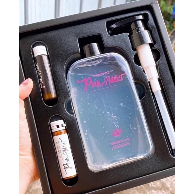 Sữa tắm nước hoa 𝐏𝐈𝐍𝐊 𝐀𝐃𝐃𝐈𝐂𝐓 sữa tắm tự pha DIY Perfume Shower Gel Lylya Store