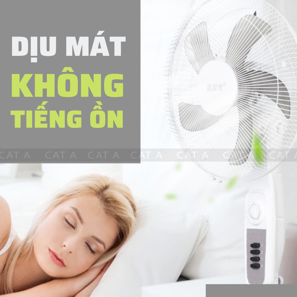 Quạt Tích Điện Năng Lượng Mặt Trời S888- Siêu Mát, Tiết Kiệm Điện, Không Gây Ồn