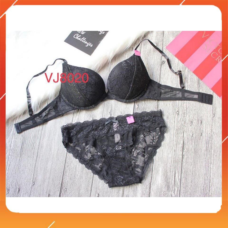 Set bộ đồ lót nữ bra ren áo có gọng, có đệm mút, Mã B20336