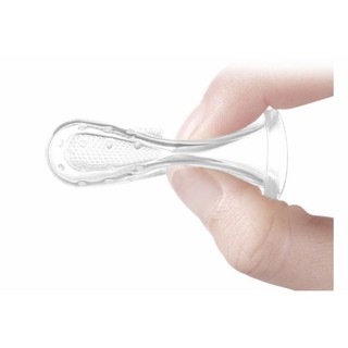Rơ Lưỡi Silicon Xỏ Ngón Cho Bé Siêu Mềm ( có hộp )