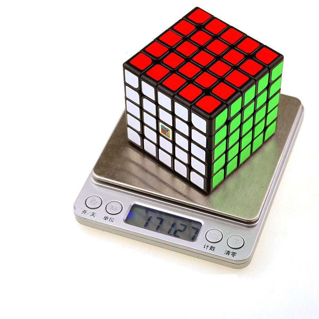 Rubik 5x5 - Rubik 5x5x5 Đen Sticker Cao Cấp Xoay Trơn, Cực Mượt, Bẻ Góc Tốt