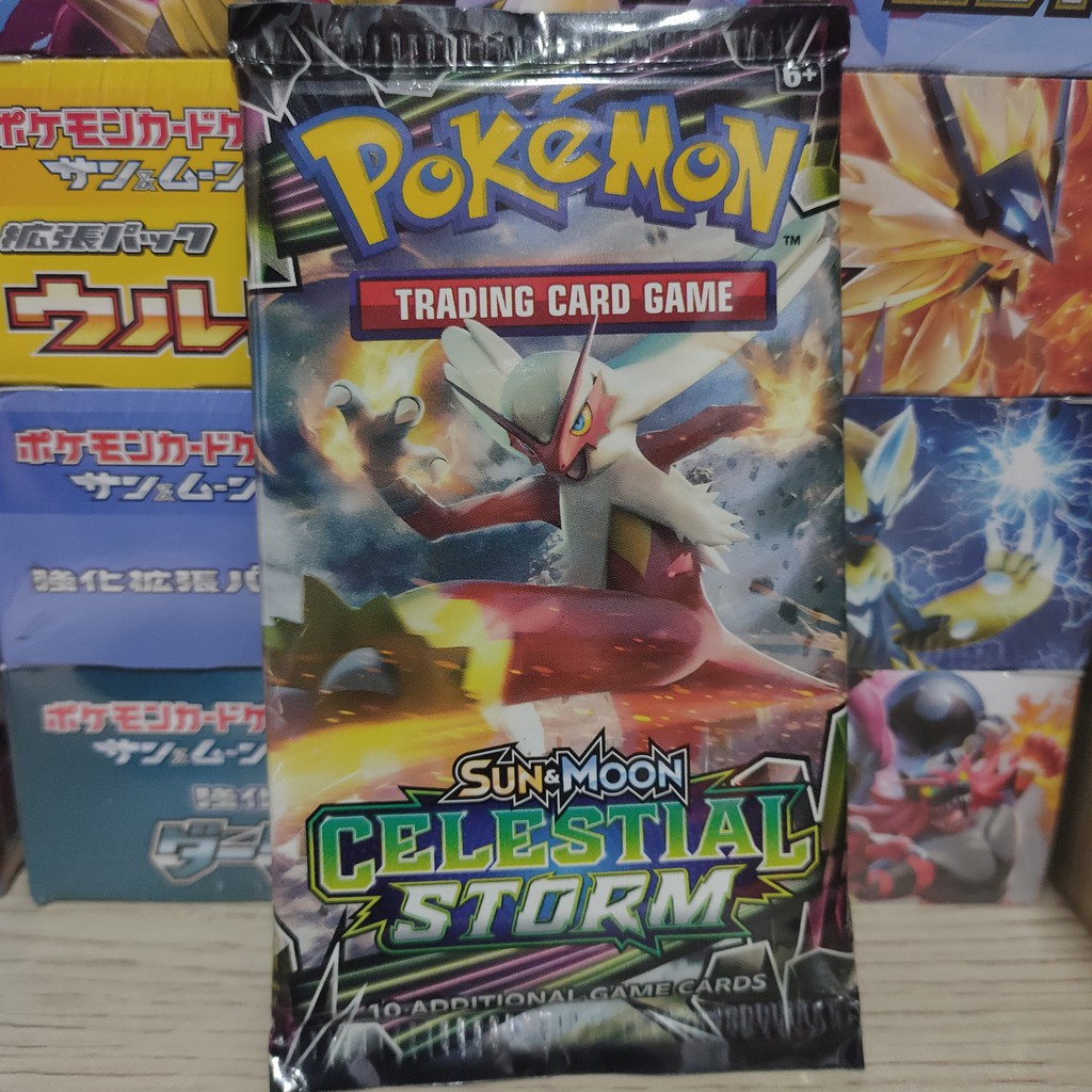 Gói bài Pokemon tiếng Anh các phiên bản
