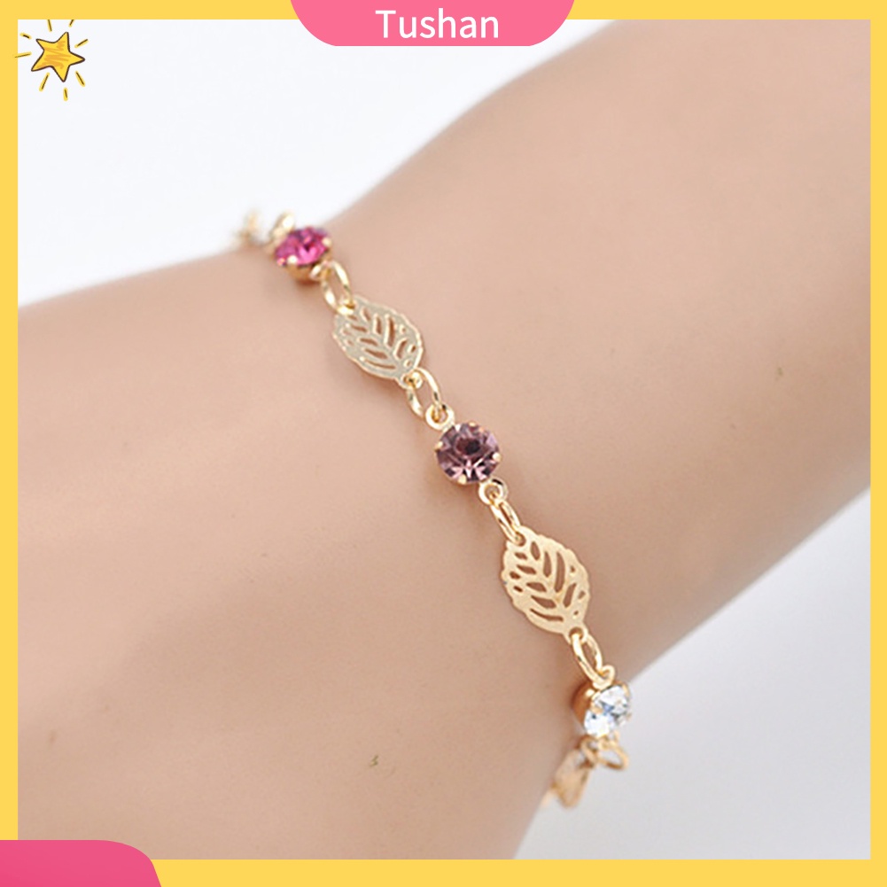 Vòng tay đính đá thời trang cho nữ