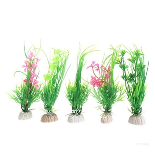 Cây Nhựa Nhân Tạo Trang Trí Bể Cá