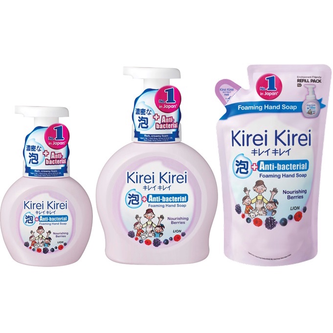 Bọt Rửa Tay Kirei Kirei