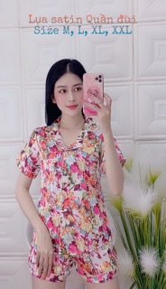 🎀 Pijama TNQD Lụa satin 🎀 size L (dưới 55kg)