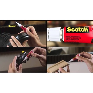Keo  dán giày , nhựa, sứ ....siêu dính Scotch Supper Glue AD113 ( 2g)