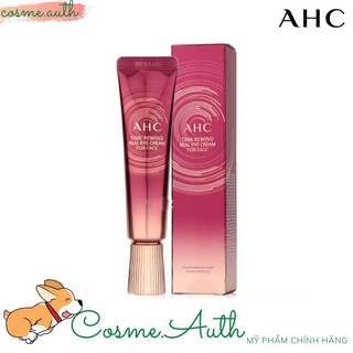 Mẫu Mới 2020 - Kem Mắt AHC Time Rewind s Real Eye Cream For Face Hàn Quốc