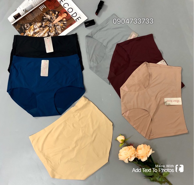 [Hàng Thái Lan] Quần lót nữ, quần chip, sịp nữ sister hood 628 vải đúc su cạp cao | BigBuy360 - bigbuy360.vn