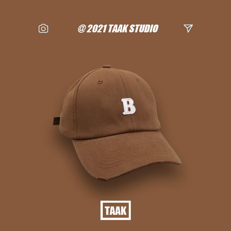 Mũ lưỡi trai họa tiết chữ B thời trang mùa hè Hàn Quốc cho nam và nữ