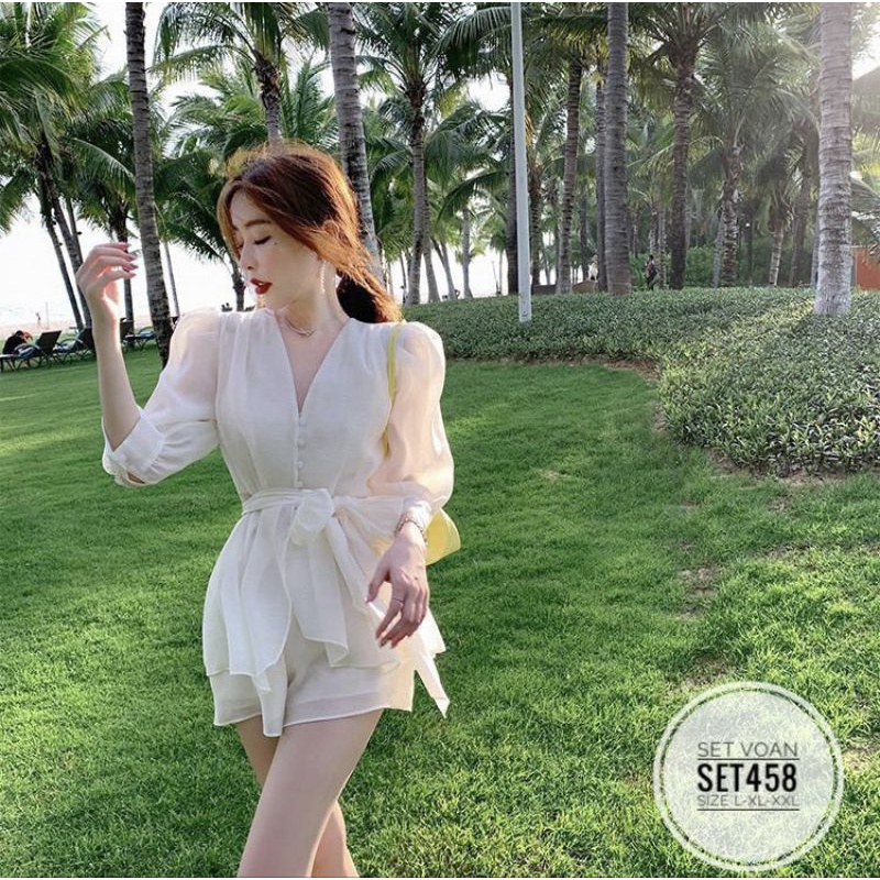 Set voan big size bèo dể thương từ 60kg-90kg