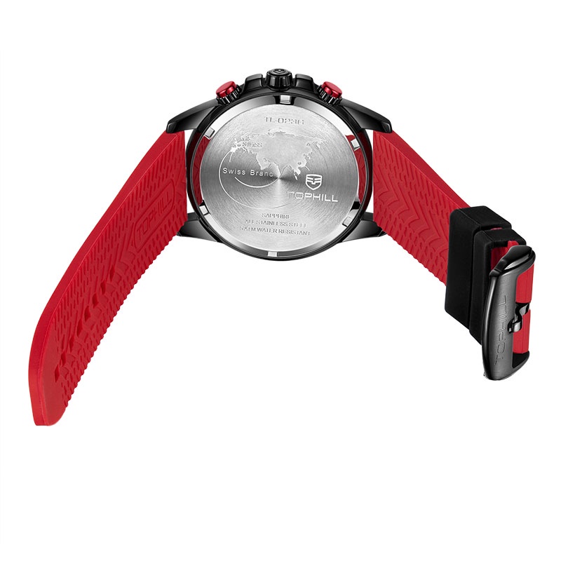 Đồng hồ nam chính hãng TOPHILL TL023G.PB5152 - Dây da - kính Saphire