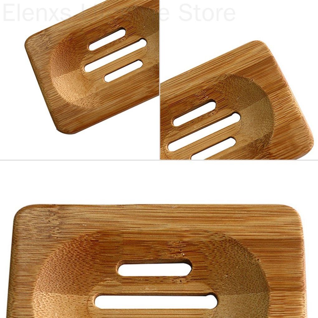 Khay Đựng Xà Phòng Bằng Gỗ Tre Tự Nhiên